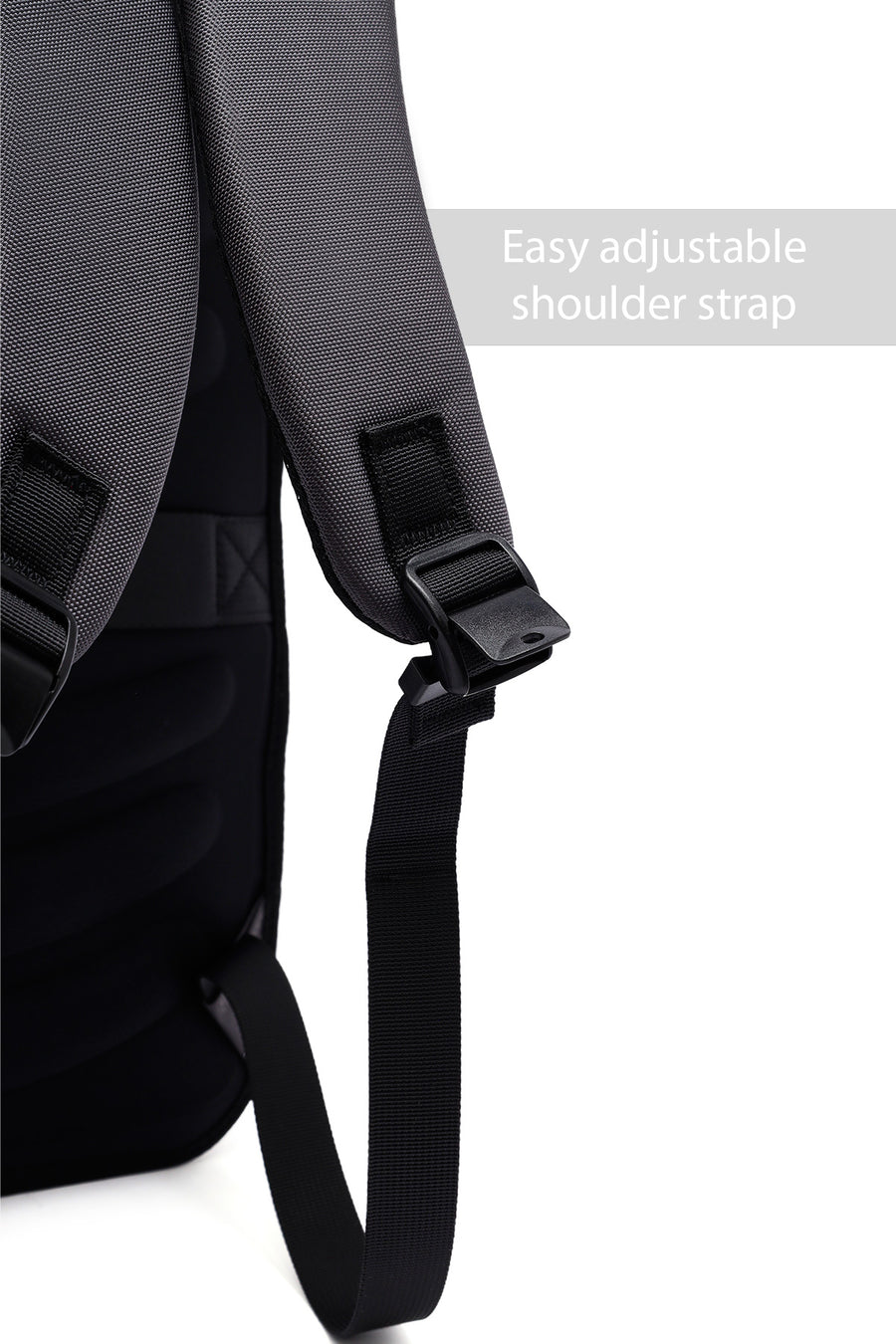D-Pack Unisex Gri Kumaş Sırt Çantası