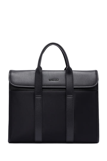 D-Pack Men's Black Fabric Briefcase 25SBD302514 | Derimod