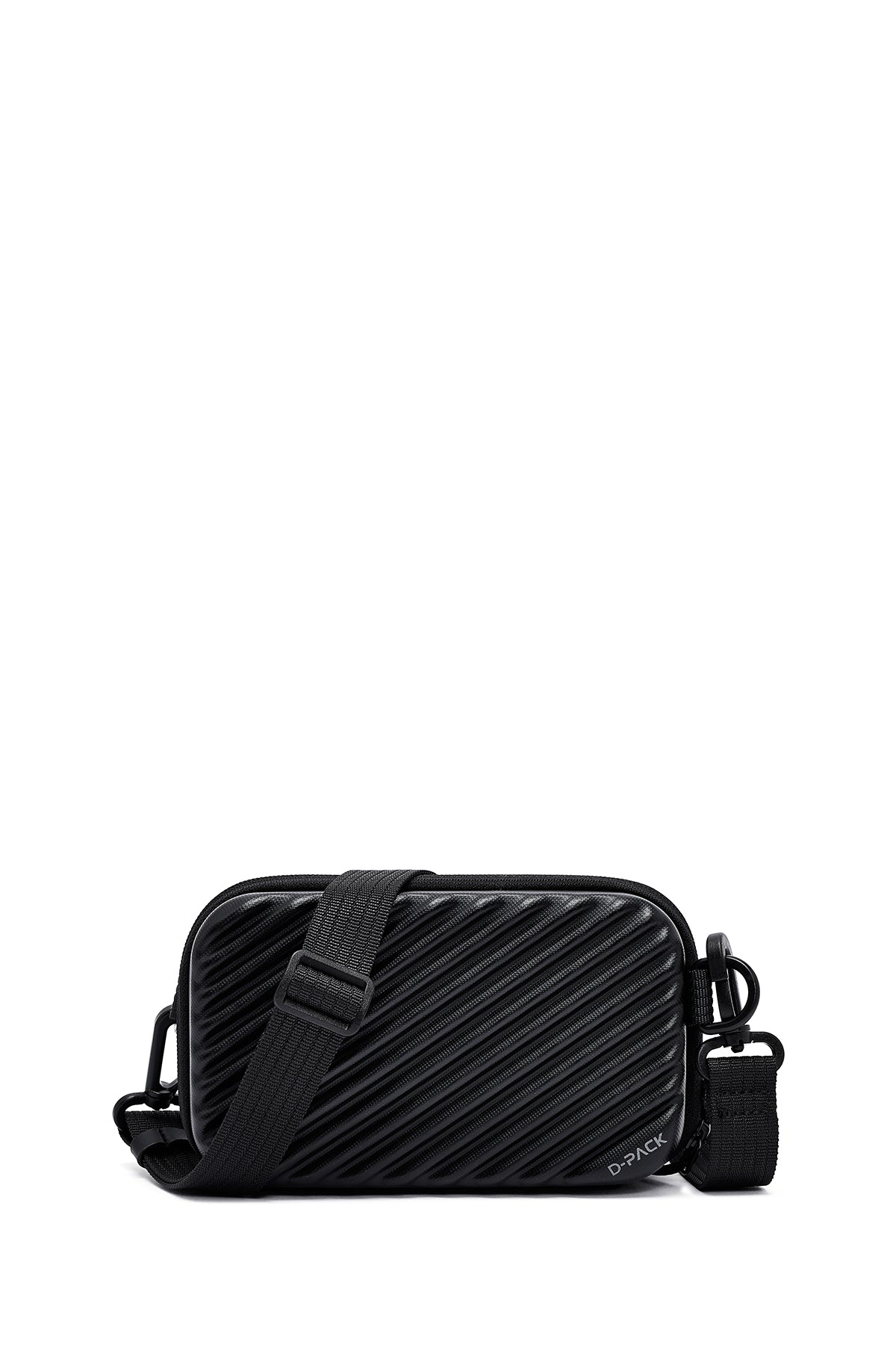 D-Pack Erkek Siyah Mini Kutu Çapraz Çanta