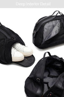 D-Pack Men's Black Long Strap Fabric Travel Bag | Derimod