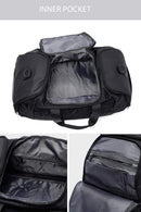 Erkek Siyah Kumaş Seyahat Çantası | Derimod