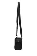 Men's Black Leather Crossbody Bag | Derimod