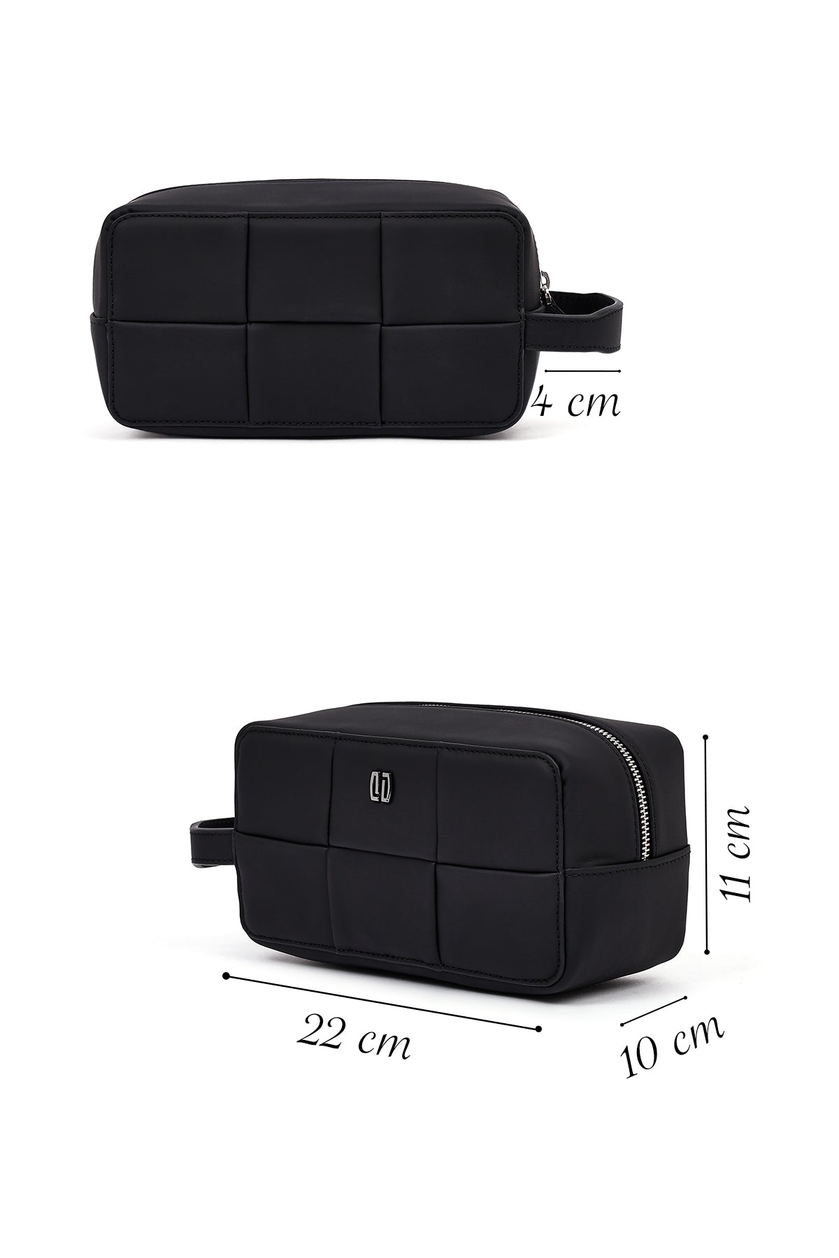 Erkek Siyah Deri El Çantası