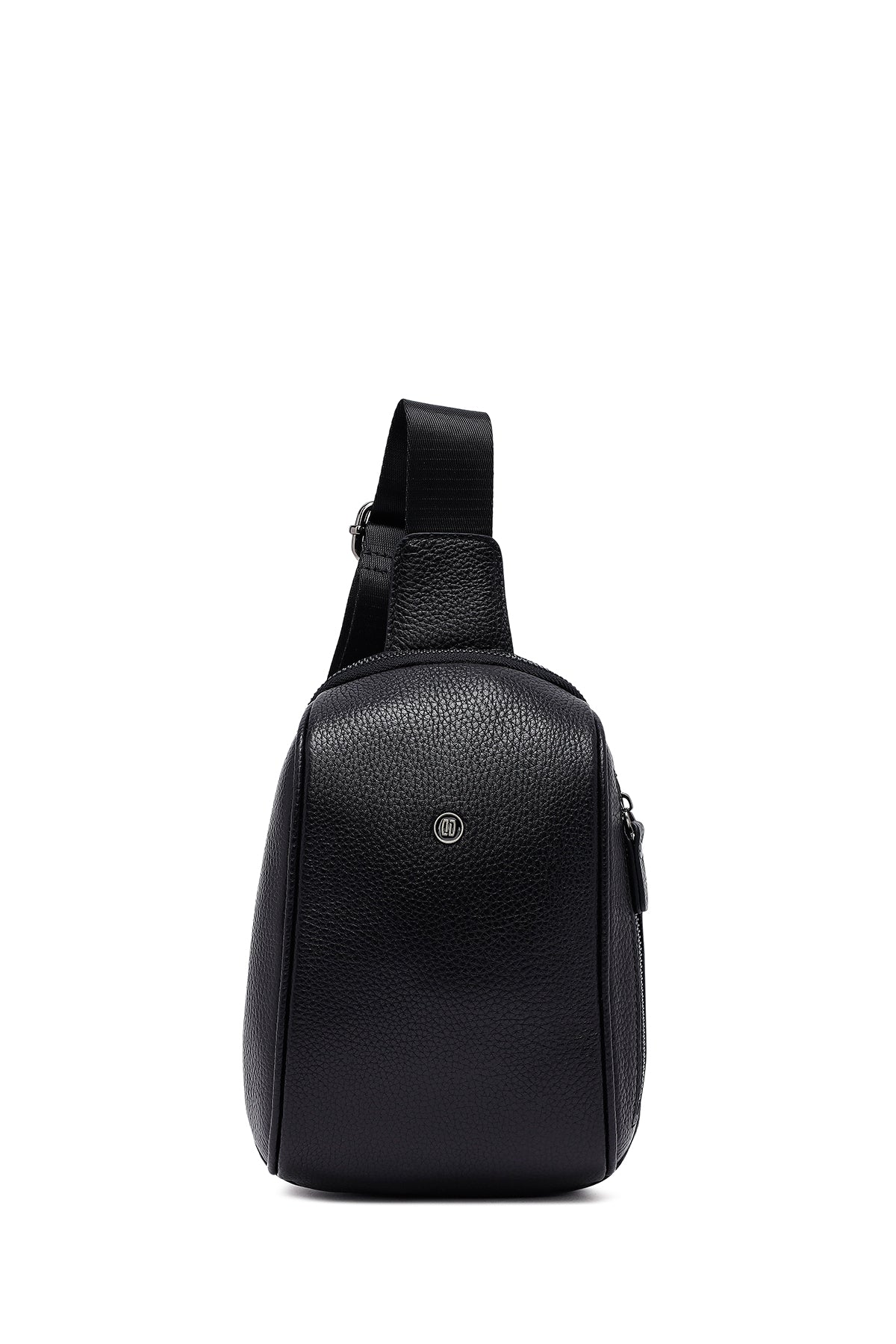 Erkek Siyah Deri Çapraz Çanta 25SBD3500FT | Derimod