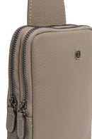 Erkek Vizon Mini Deri Çapraz Çanta | Derimod