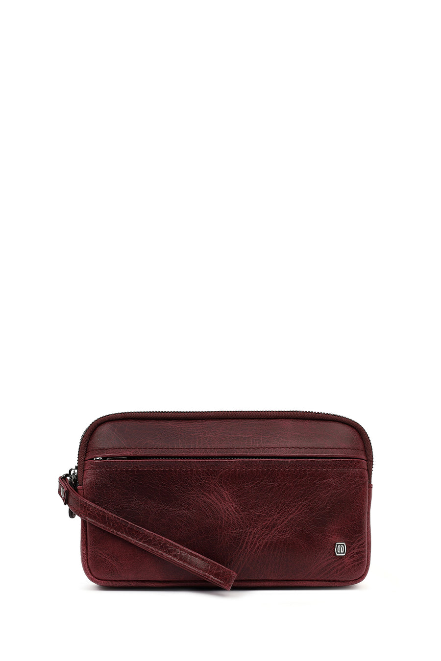 Erkek Bordo Deri Mini El Çantası 25SBD3534CR | Derimod