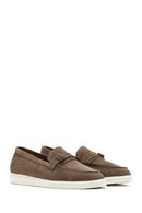 Women's Mink Suede Leather Loafer | Derimod