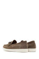 Women's Mink Suede Leather Loafer | Derimod