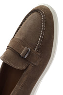 Women's Mink Suede Leather Loafer | Derimod