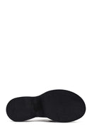 
Women's Black Thick Sole Leather Slippers
 | Derimod