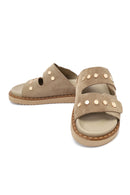 Kadın Vizon Süet Deri Terlik | Derimod