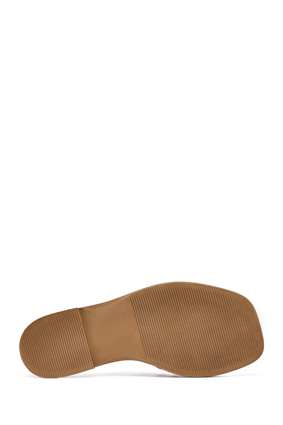 Kadın Pembe Taşlı Deri Terlik