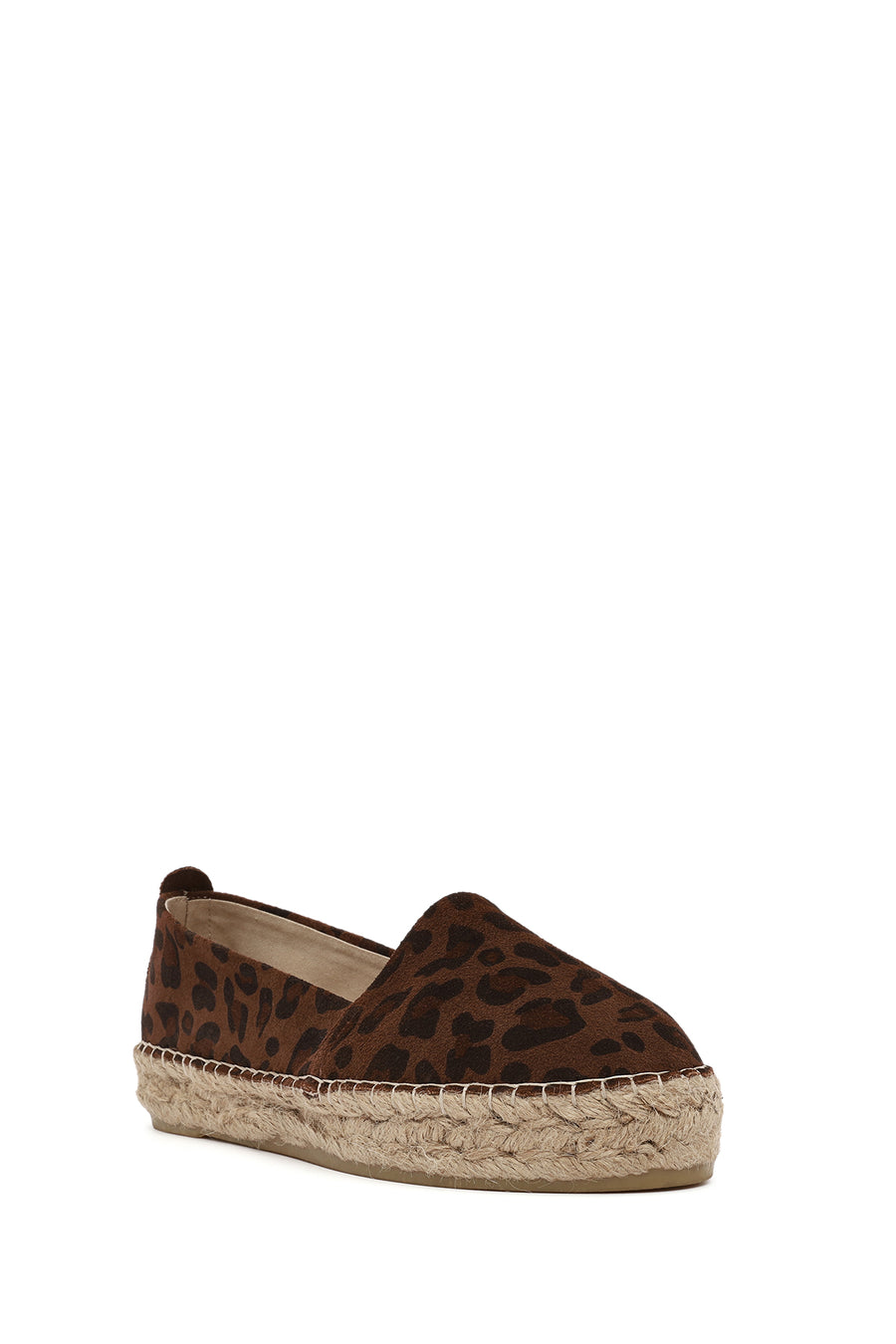 Woman Leopard Suede Espadrilles