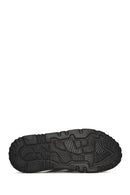 Kadın Siyah Kalın Tabanlı Deri Terlik | Derimod