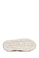 Kadın Vizon Çift Bantlı Süet Deri Sandalet | Derimod