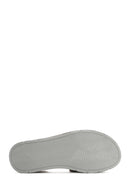 Kadın Vizon Bantlı Deri Comfort Sandalet | Derimod