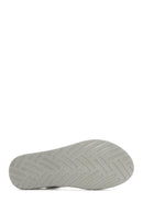 Kadın Beyaz Bantlı Deri Comfort Sandalet | Derimod