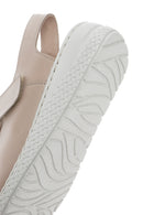 Women's Mink Strap Leather Comfort Sandals | Derimod