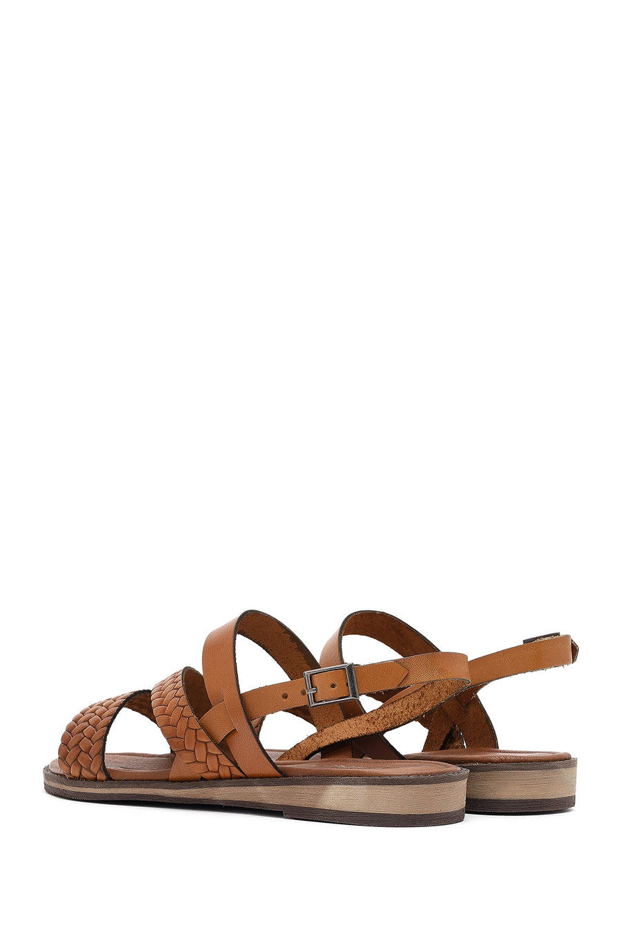 Women's Tan Leather Bodrum Sandals