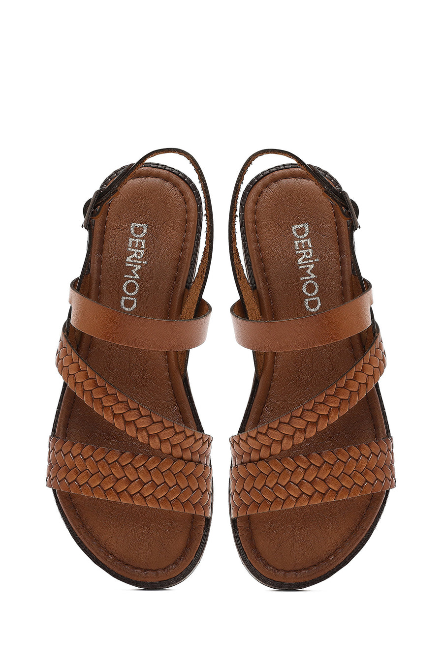 Women's Tan Leather Bodrum Sandals