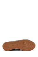 Kadın Vizon Bağcıklı Kalın Tabanlı Desenli Deri Comfort Ayakkabı | Derimod