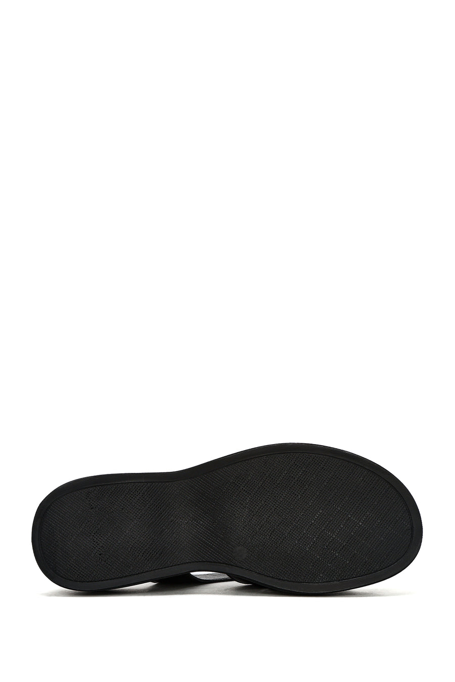 Women's Black Back Strap Leather Sandals