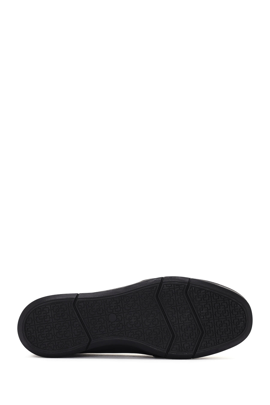 Women's Black Leather Comfort Loafer