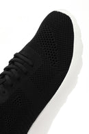 Derimod Zero Kadın Siyah Bağcıklı Kalın Tabanlı Sneaker | Derimod