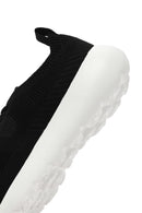 Derimod Zero Kadın Siyah Bağcıklı Kalın Tabanlı Sneaker | Derimod