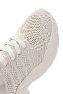 Derimod Zero Kadın Bej Bağcıklı Kalın Tabanlı Sneaker | Derimod