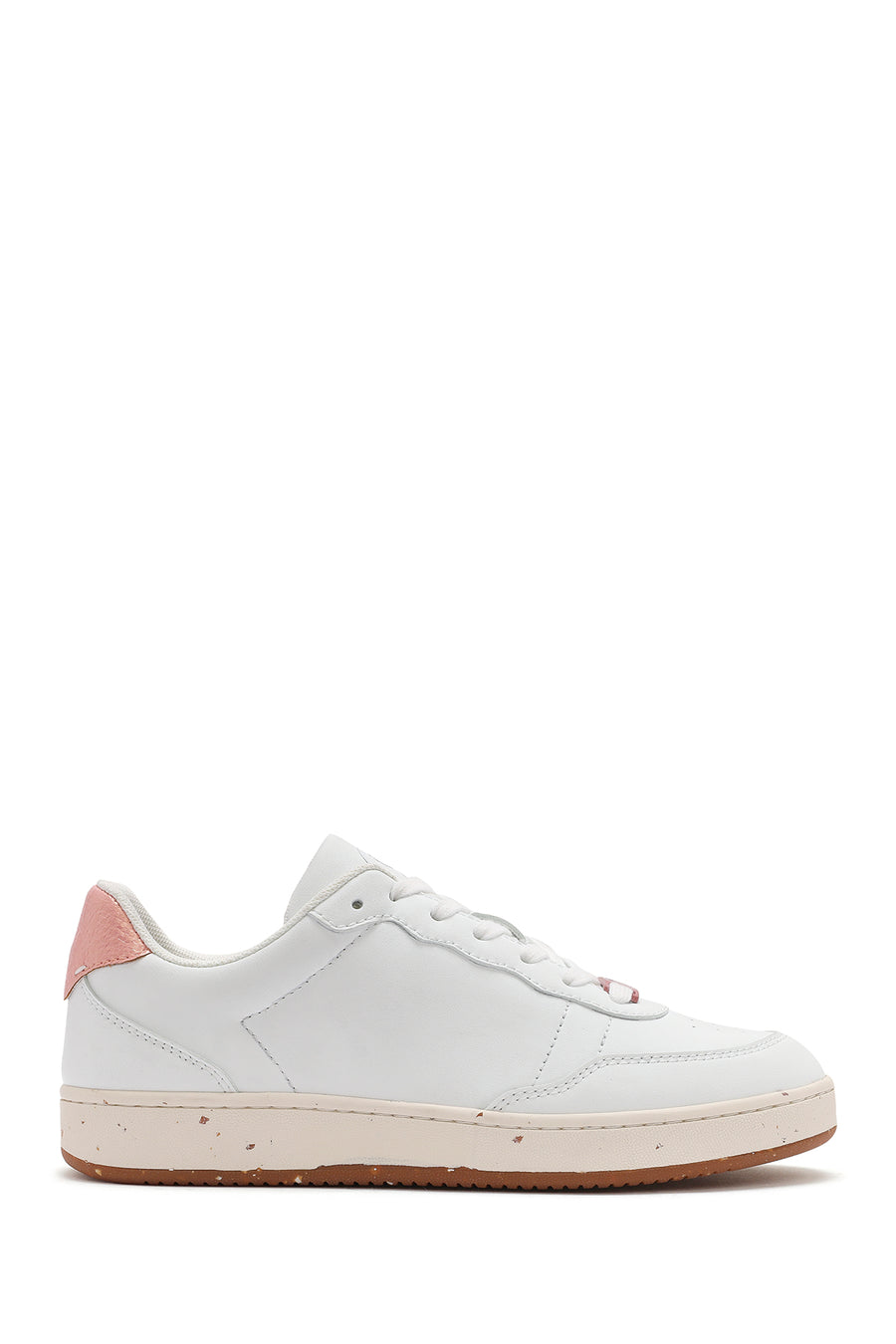 ACBC x Derimod Women's White Lace-Up Sneakers 25SFD435314 | Derimod