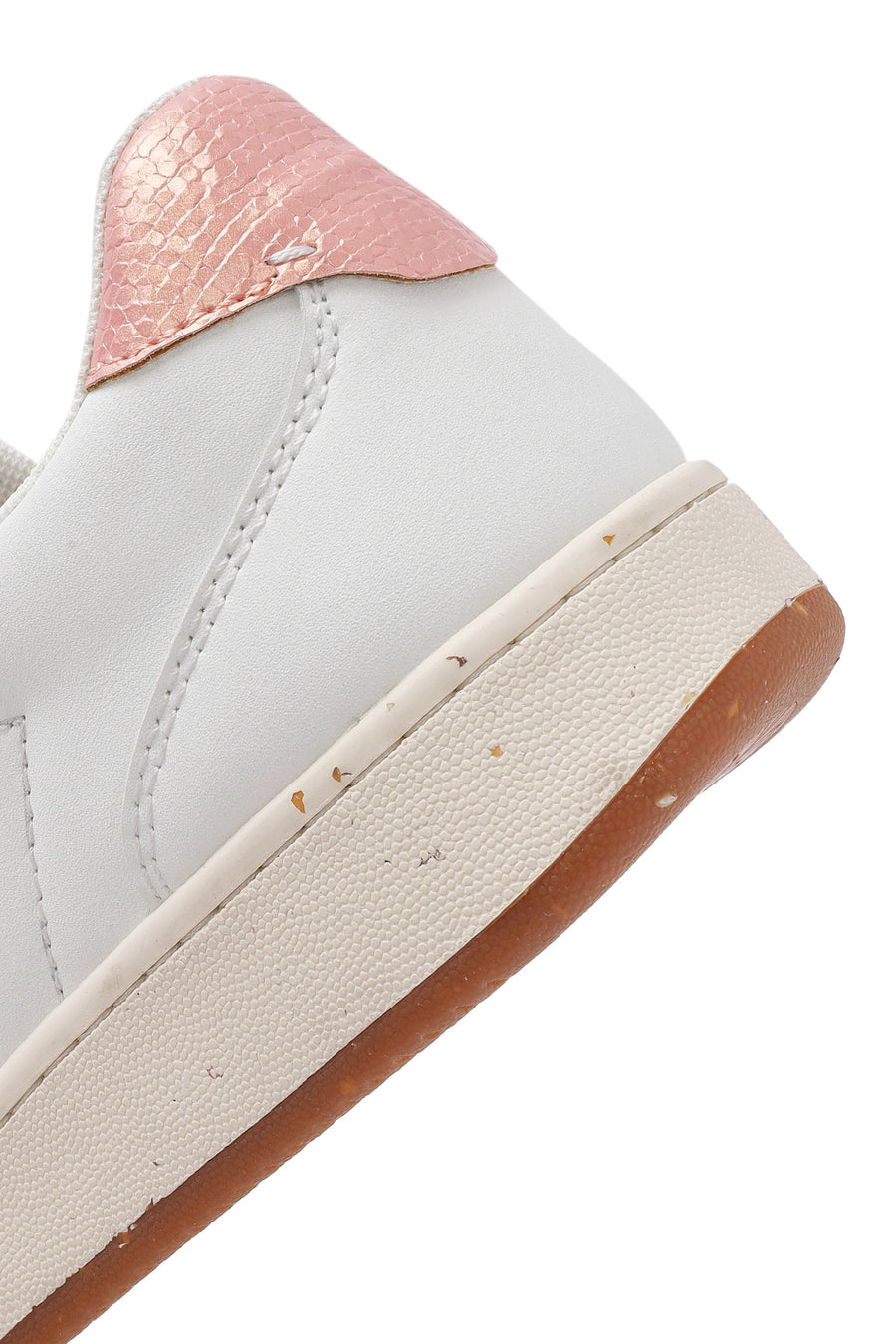 ACBC x Derimod Women's White Lace-Up Sneakers