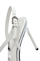 
Women's White Ankle Strap Leather Stiletto Heel Sandals
 | Derimod