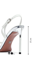 
Women's White Ankle Strap Leather Stiletto Heel Sandals
 | Derimod