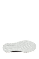 Kadın Beyaz Bağcıklı Deri Sneaker | Derimod