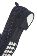 Kadın Lacivert Süet Deri Loafer | Derimod