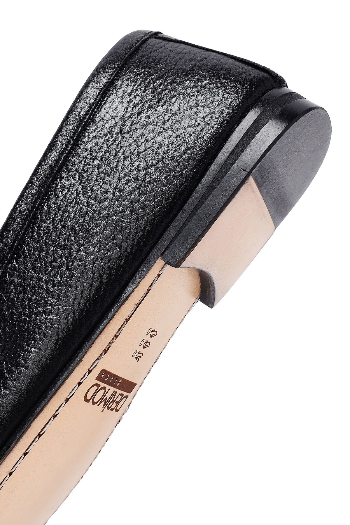 Erkek Siyah Deri Loafer