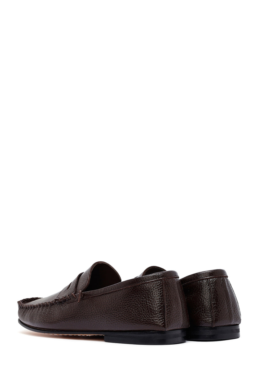 Men's Brown Leather Loafer