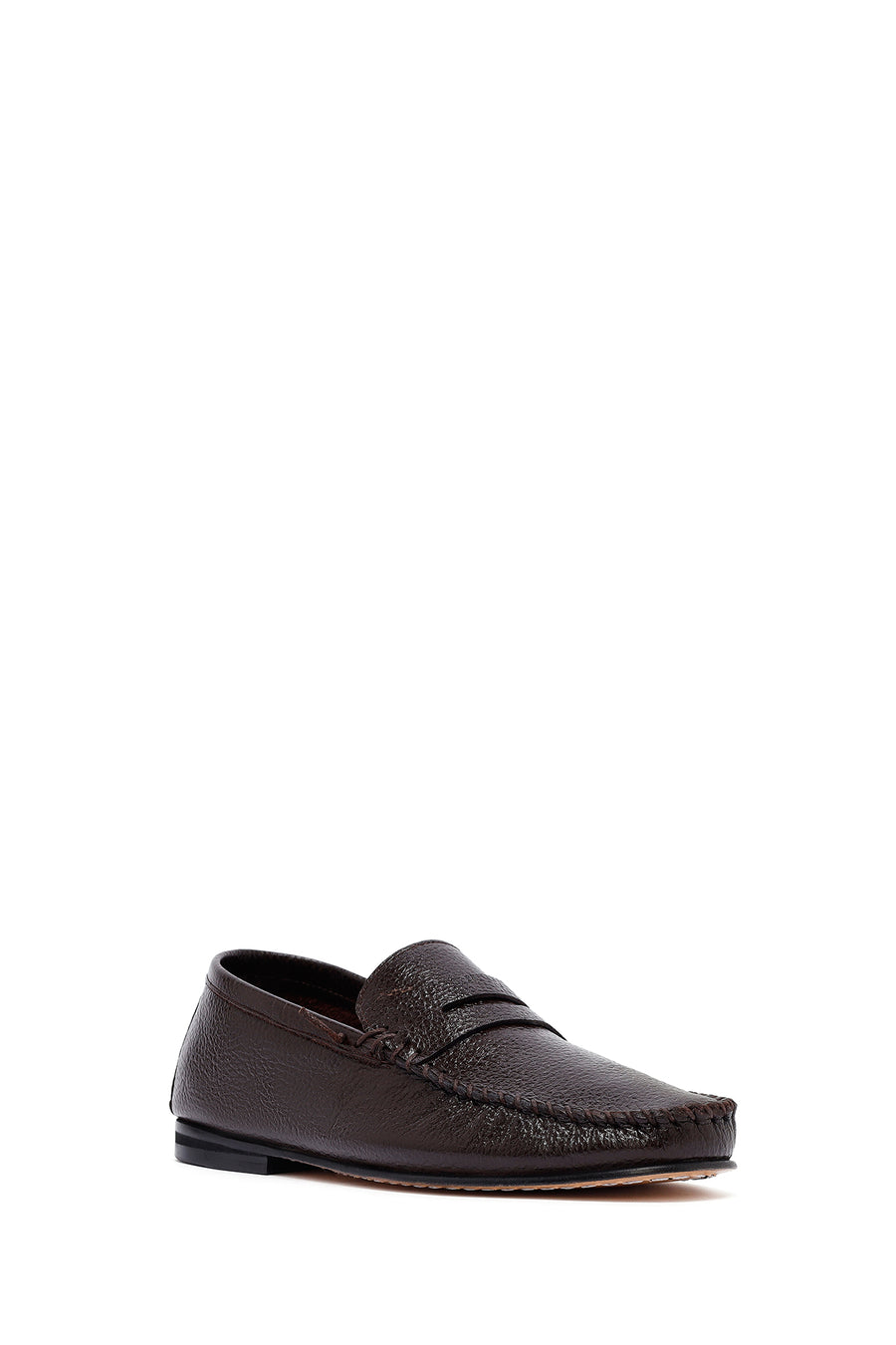 Men's Brown Leather Loafer