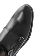 
Men's Black Double Buckle Leather Classic Shoe
 | Derimod