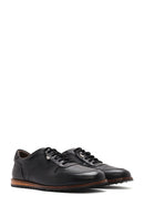 Men's Black Lace-up Leather Casual Shoes | Derimod