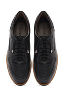 Men's Black Lace-up Leather Casual Shoes | Derimod