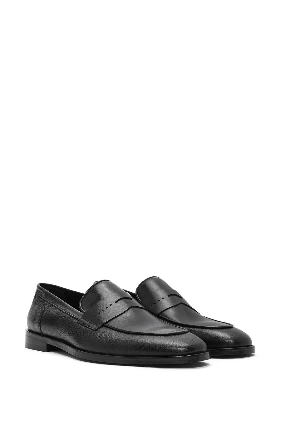 
Men's Black Leather Classic Loafer
