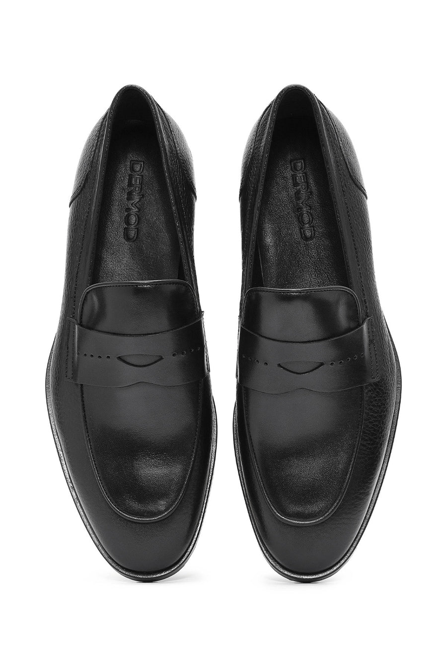 
Men's Black Leather Classic Loafer
