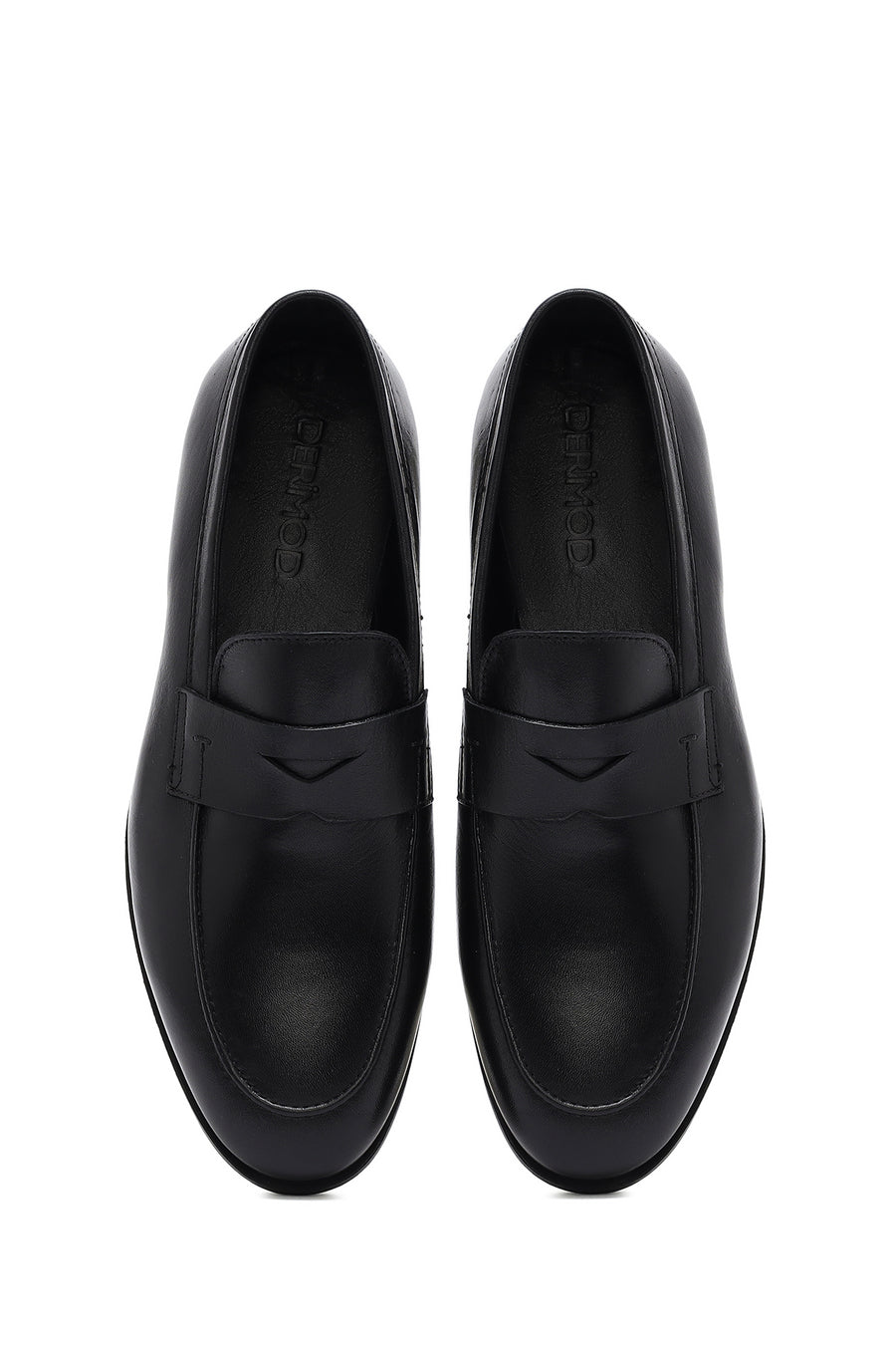 Men's Black Leather Classic Loafer