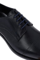 Erkek Lacivert Bağcıklı Deri Klasik Ayakkabı | Derimod