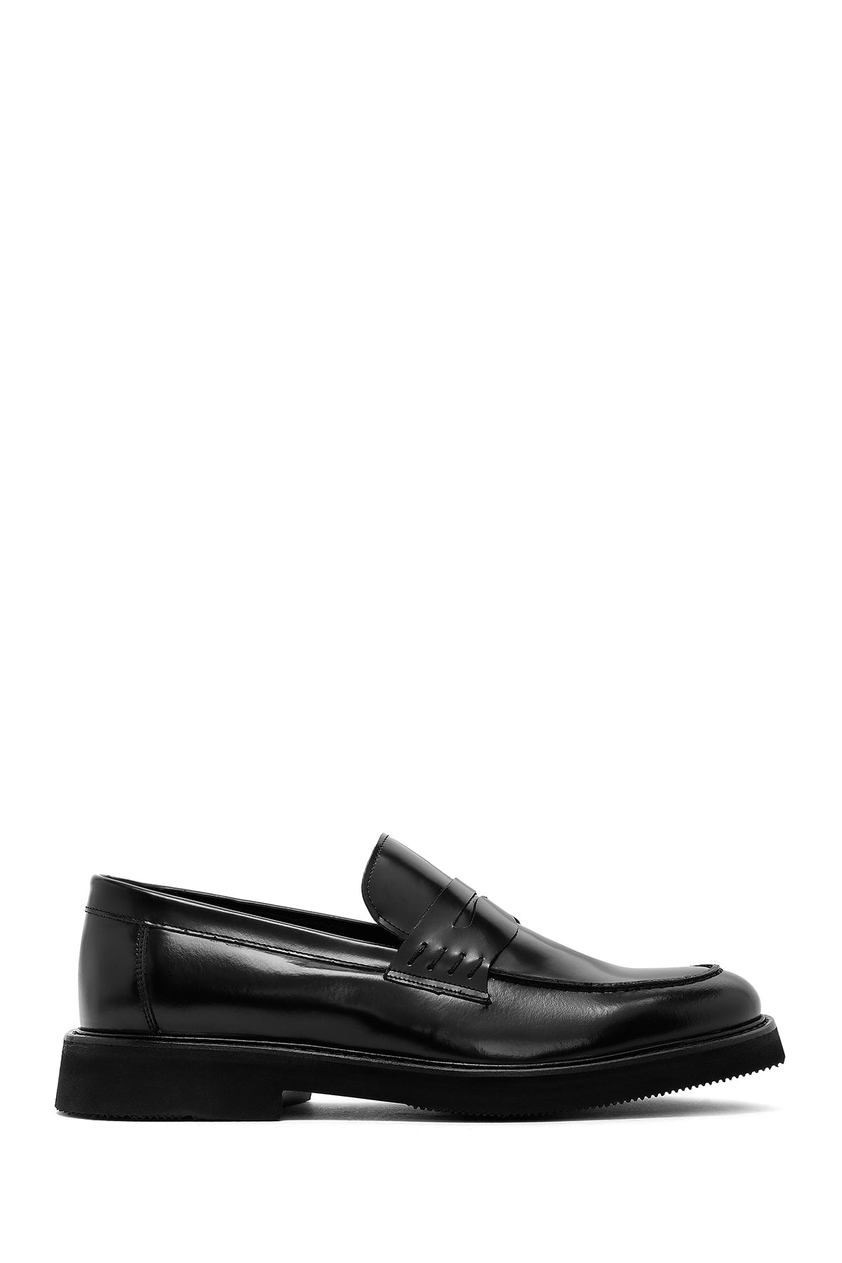 Men's Black Leather Classic Loafer 25SFD622122 | Derimod