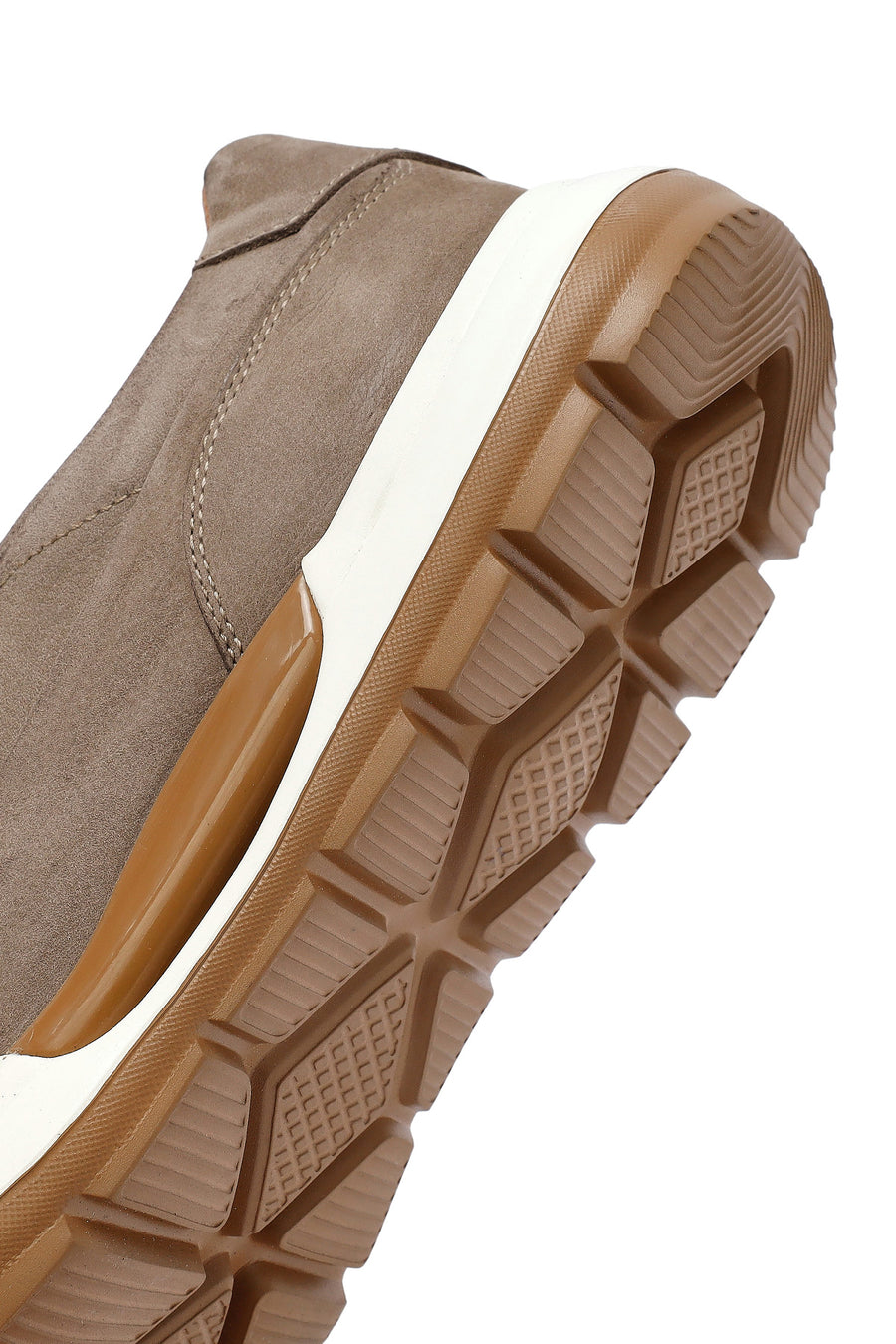 Men's Mink Thick Sole Nubuck Leather Comfort Loafers