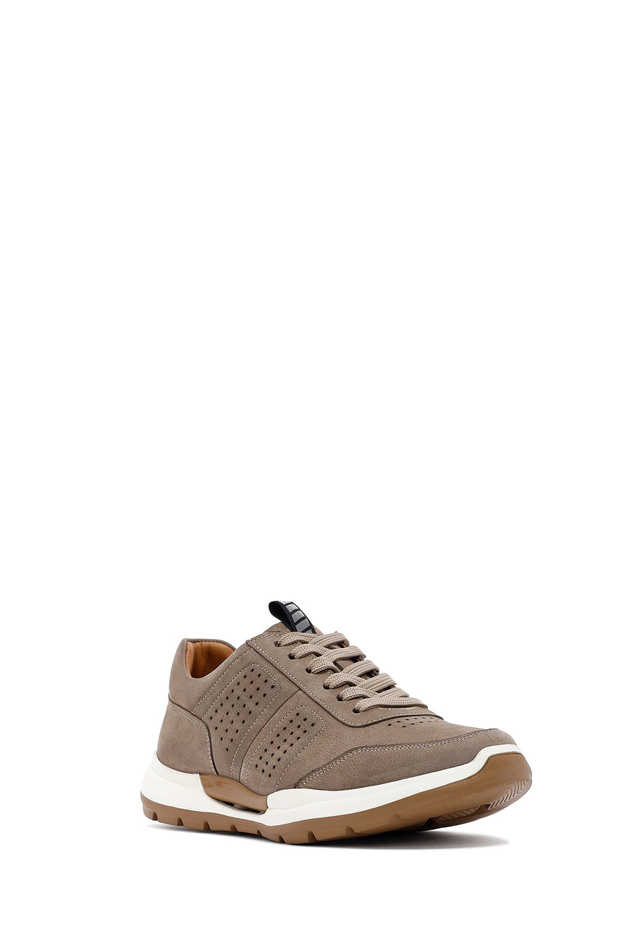 
Men's Mink Lace-Up Nubuck Leather Casual Shoes
