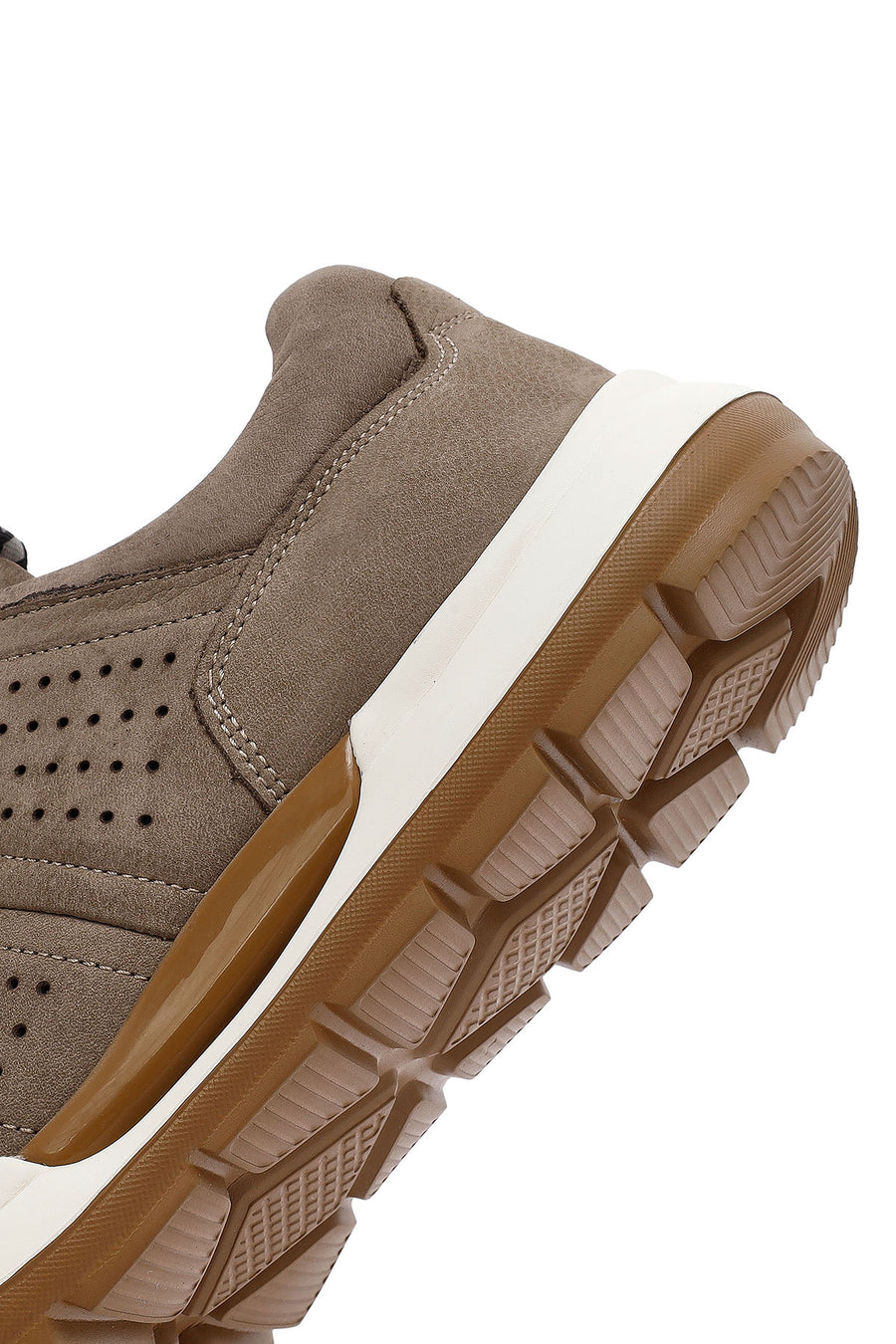 
Men's Mink Lace-Up Nubuck Leather Casual Shoes

